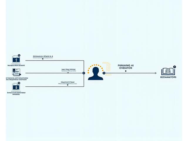 Flowchart illustrating the Royal Spade Collective AI methodology with nodes for data ingestion, AI processing, human oversight, and historical interpretation.