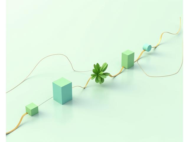 Interconnected graphic symbolizing ethical supply chain with a tree at its center and diverse hands collaborating